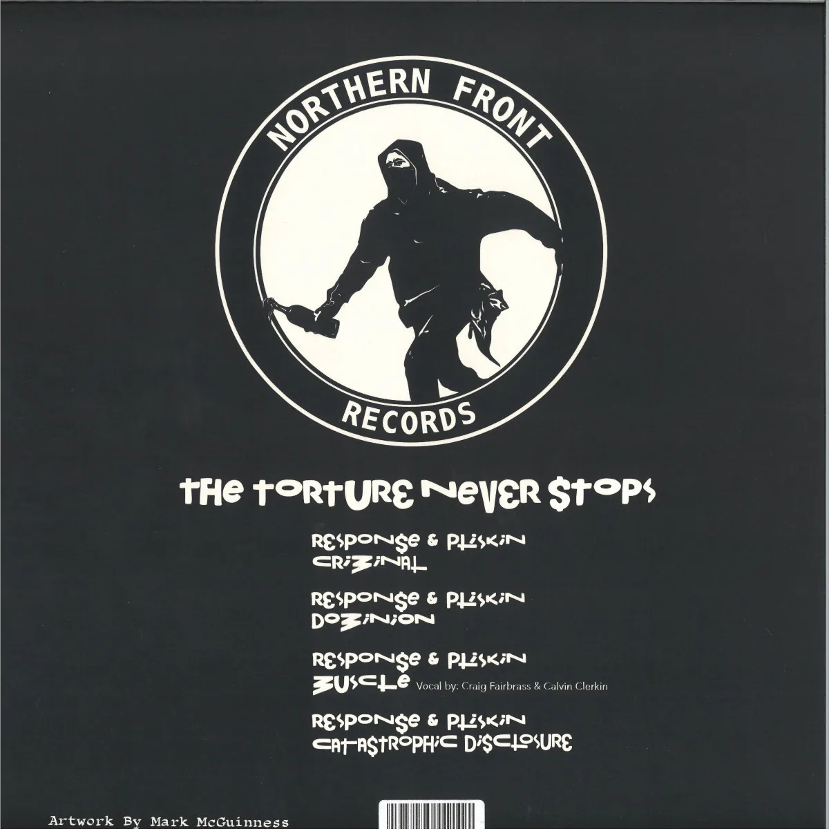 Обратная сторона обложки — Response&Pliskin — The Torture Never Stops