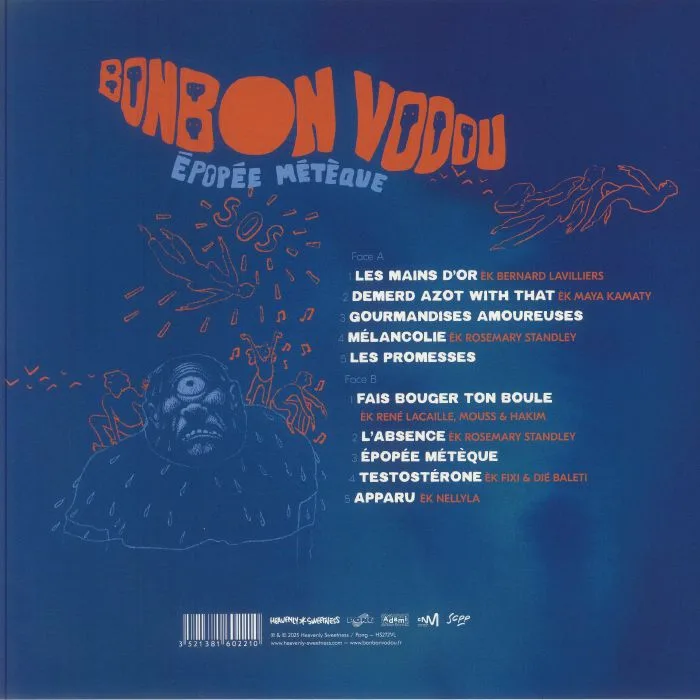Back cover — BONBON VODOU — Epopee Meteque