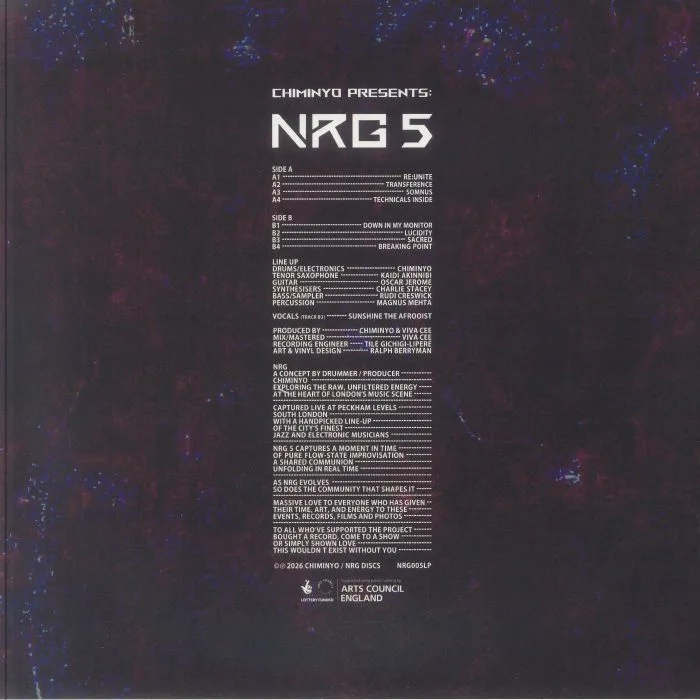 Обратная сторона обложки — CHIMINYO — NRG 5