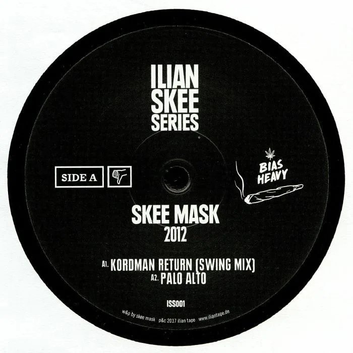 Лицевая сторона обложки — SKEE MASK — 2012