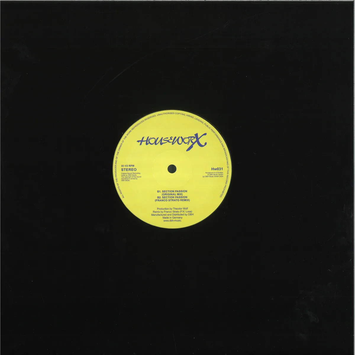 Back cover — HMSA — Groove Hall Ep