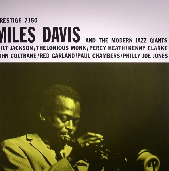 Лицевая сторона обложки — Miles DAVIS — Miles Davis & The Modern Jazz Giants