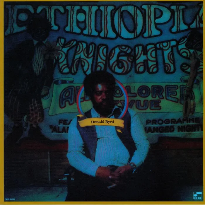Лицевая сторона обложки — Donald BYRD — Ethiopian Knights (reissue)