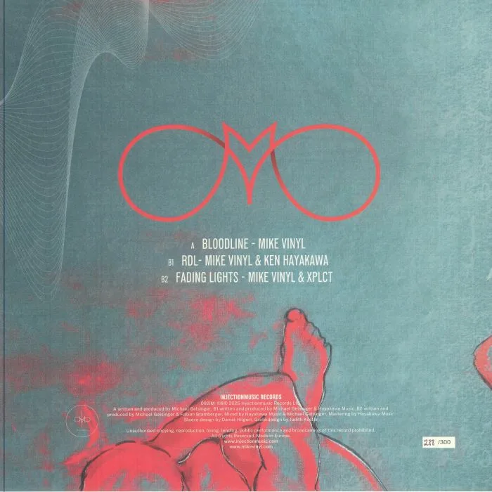 Back cover — MIKE VINYL — Bloodline