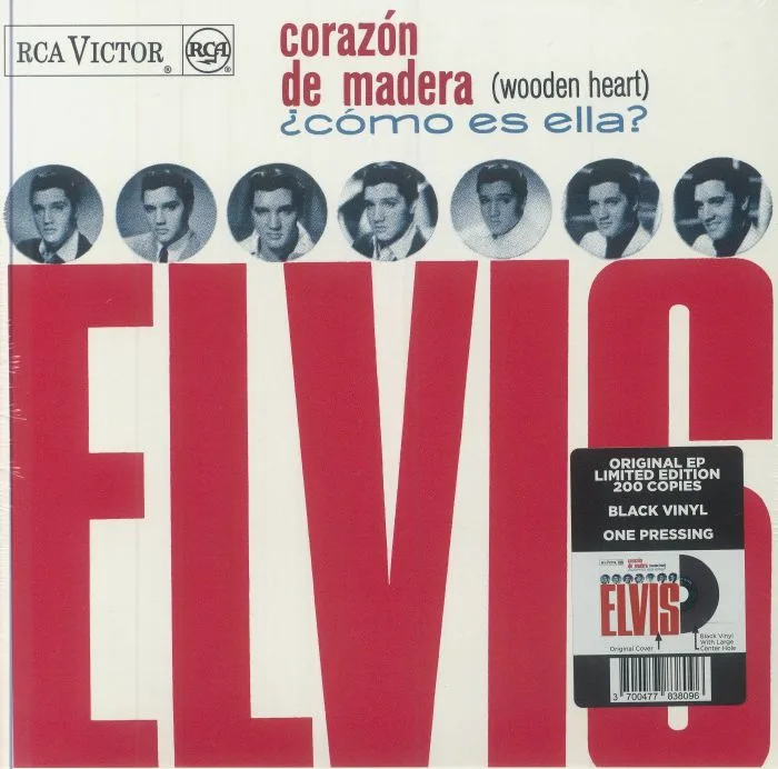 Elvis PRESLEY — Corazon De Madera (reissue)