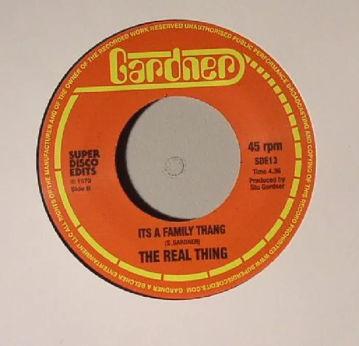 Обратная сторона обложки — The REAL THING — Give It Up Turnit A Loose