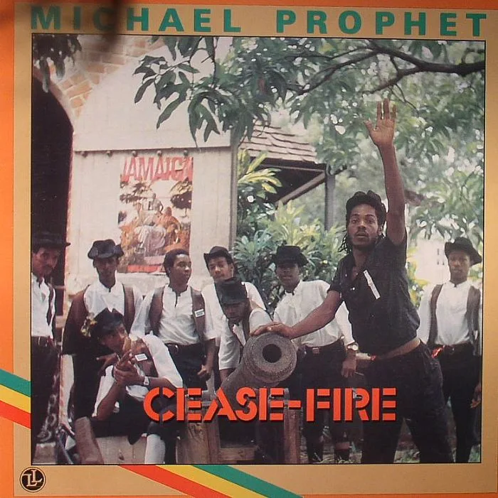 Лицевая сторона обложки — MICHAEL PROPHET — Cease Fire
