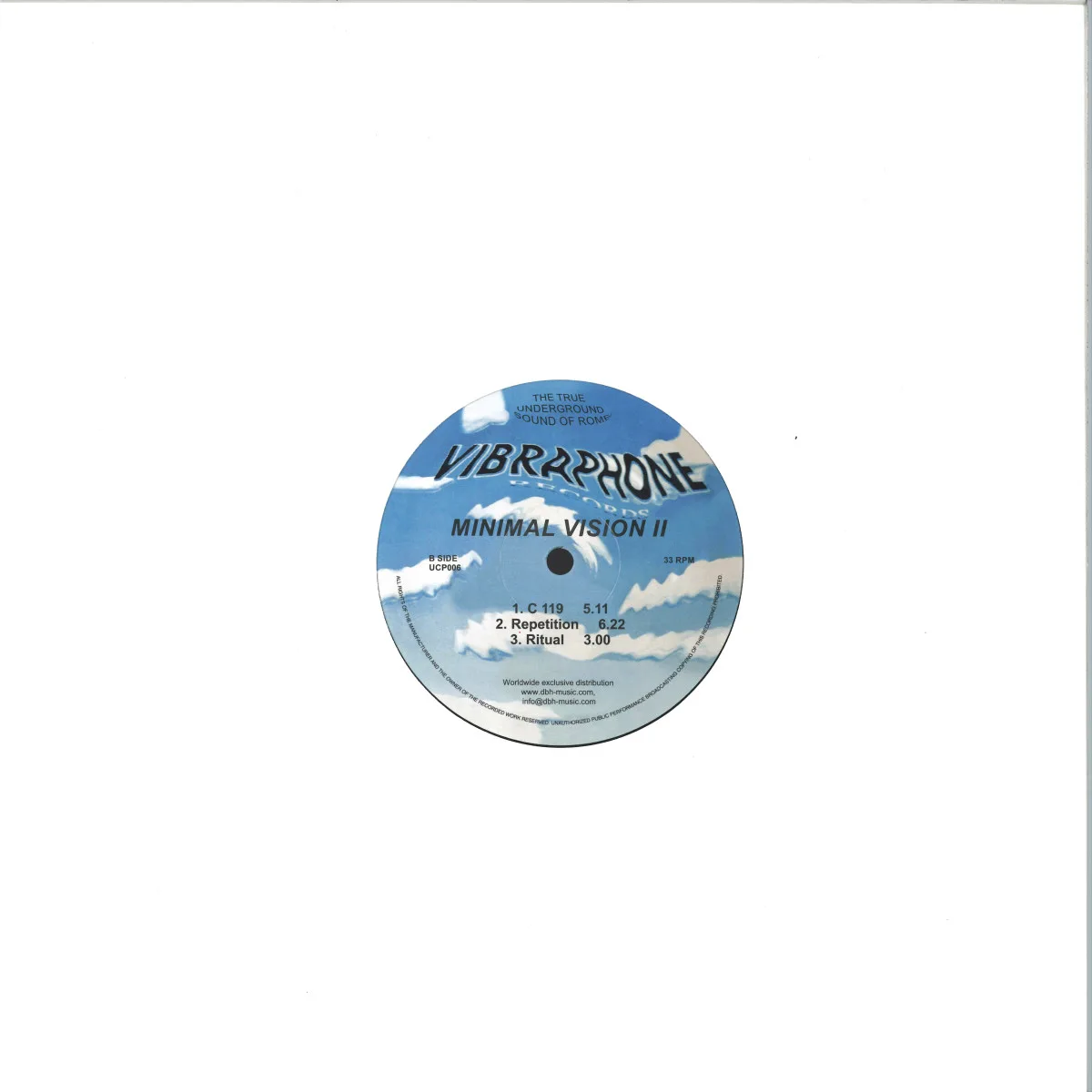 Back cover — Minimal Vision — Minimal Vision II