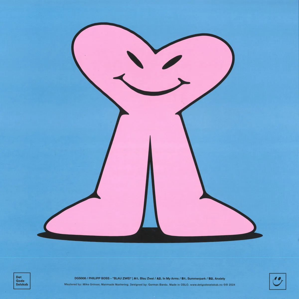Back cover — Philipp Boss — Blau Zwei