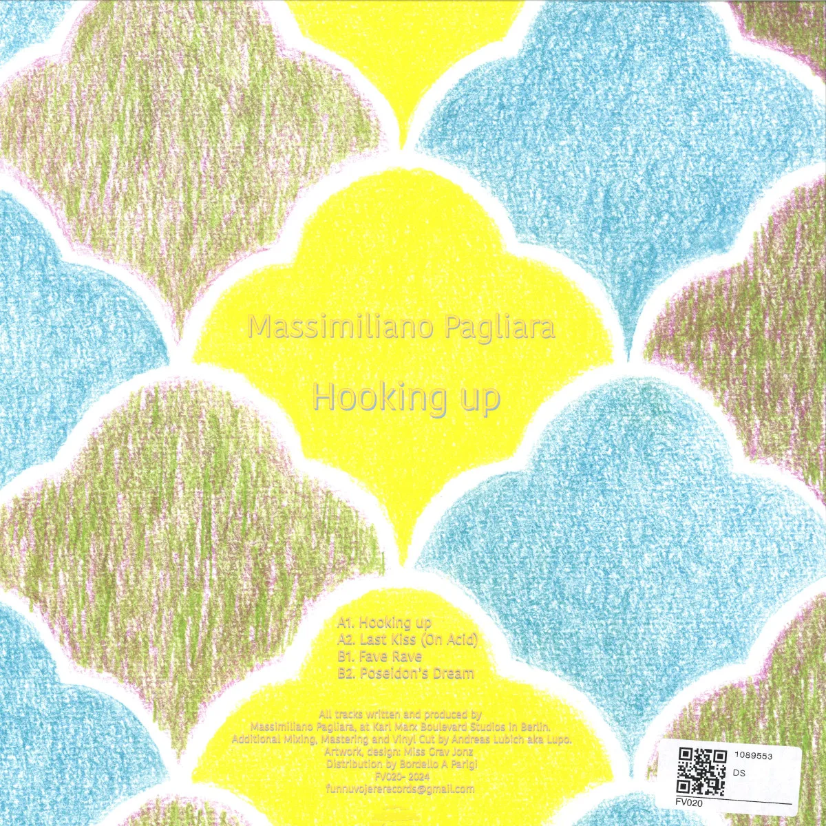 Back cover — Massimiliano Pagliara — HOOKING UP EP