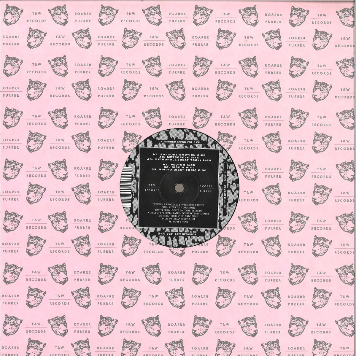 Back cover — Delphi — Unleashed Tapes Vol. 3