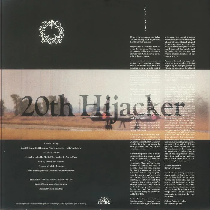 Обратная сторона обложки — VATICAN SHADOW — 20th Hijacker