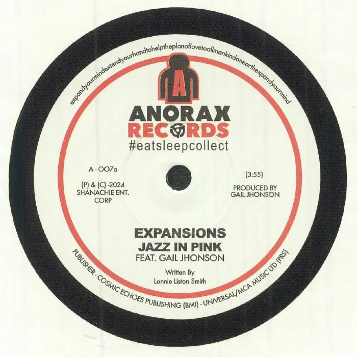 Front cover — JAZZ IN PINK feat GAIL JHONSON — Expansions