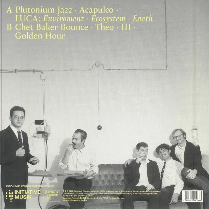 Back cover — HORST HANSEN TRIO — Sophisticated