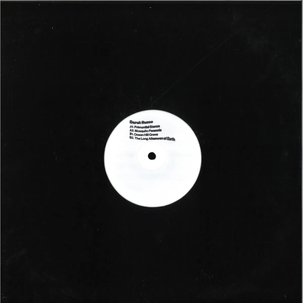 Back cover — Derek Russo — Primordial Stance EP