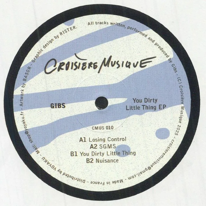Front cover — GIBS — You Dirty Little Thing EP