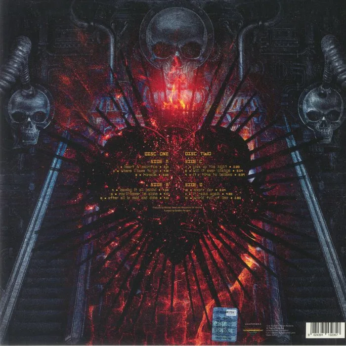 Back cover — SWEET & LYNCH — Heart & Sacrifice
