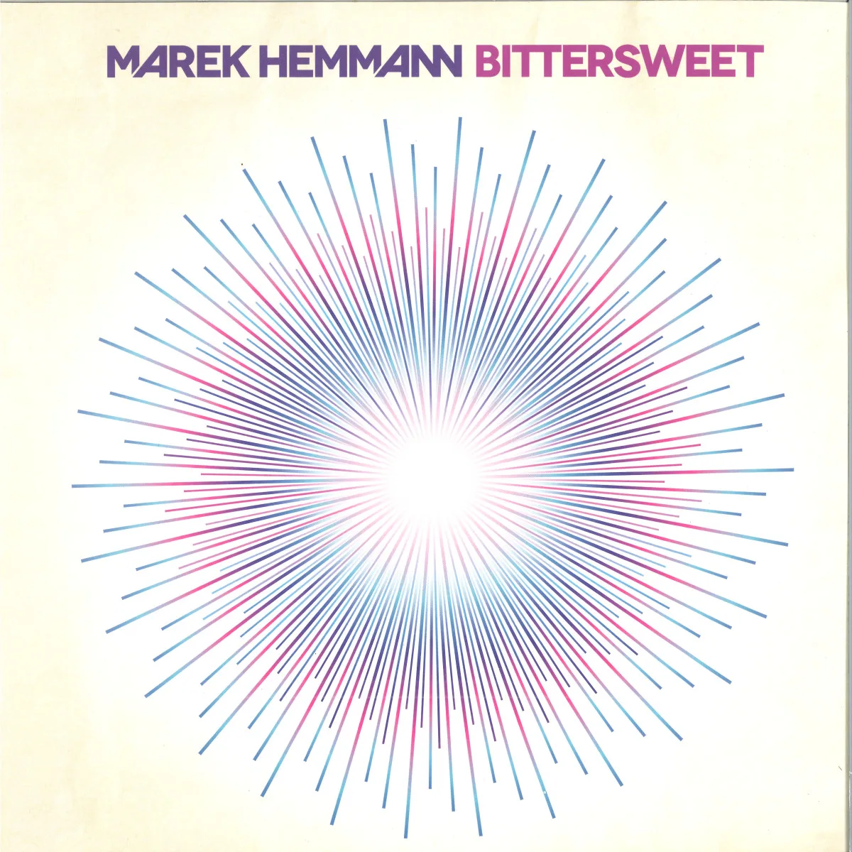 Front cover — Marek Hemmann — Bittersweet LP 2x12"