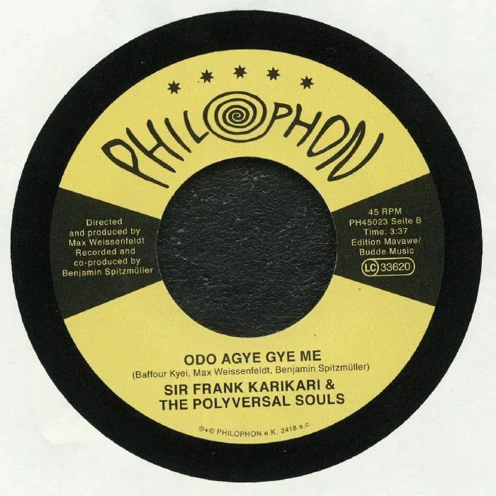 Back cover — Sir Frank KARIKARI & THE POLYVERSAL SOULS — Siakwaa / Nana Agyei