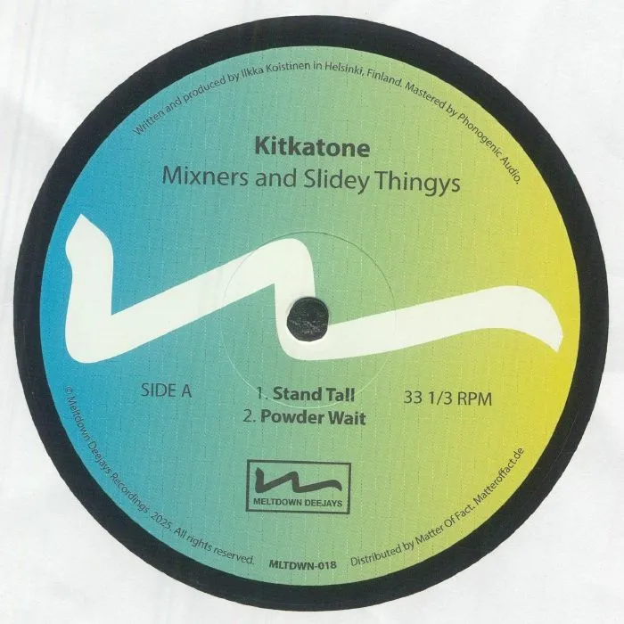 Front cover — KITKATONE — Mixners & Slidey Thingys