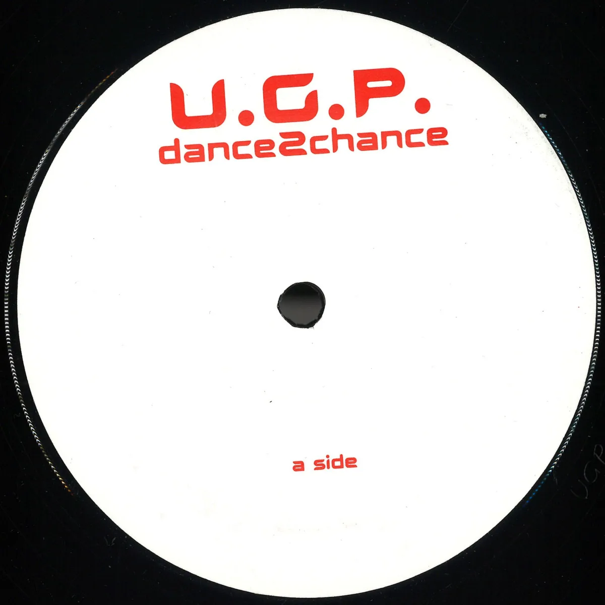 Front cover — U.g.p. — Dance2chance / Odyssey 2000