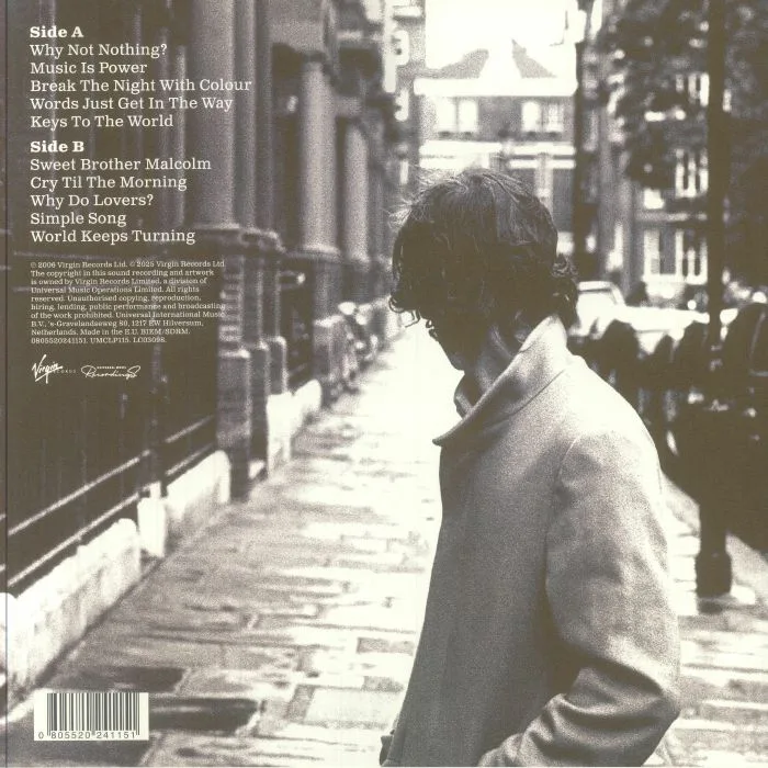 Обратная сторона обложки — Richard ASHCROFT — Keys To The World (reissue)