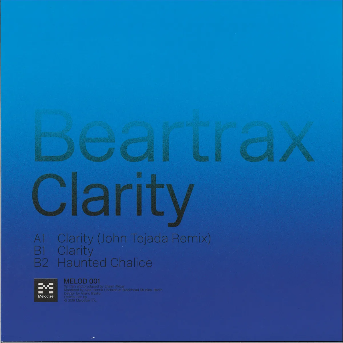 Back cover — Beartrax — Clarity