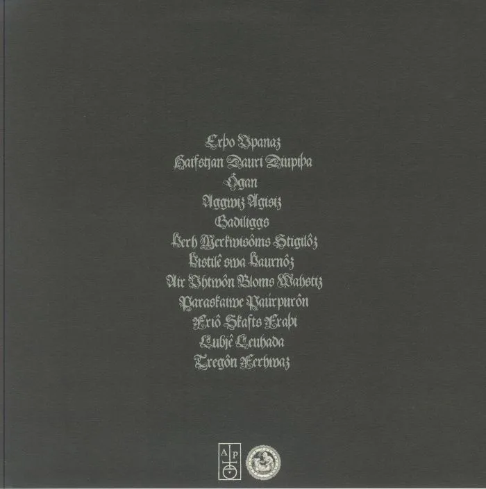 Back cover — WULKANAZ — Paurupa Fraeovibokos