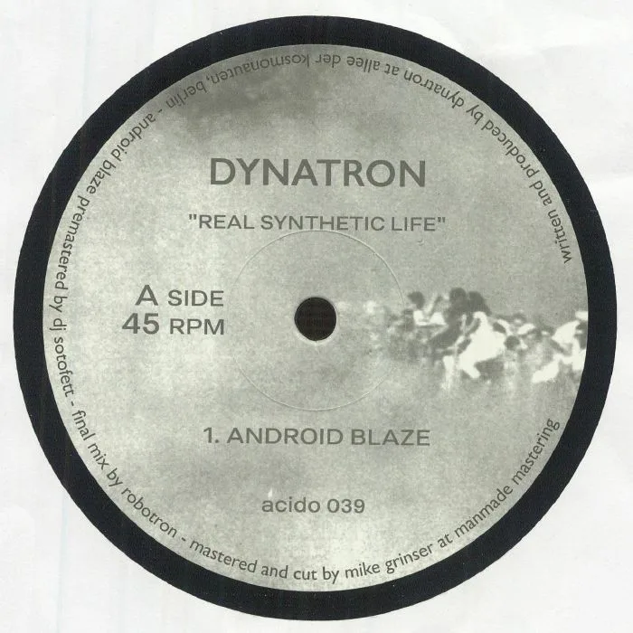 Лицевая сторона обложки — DYNATRON — Real Synthetic Life