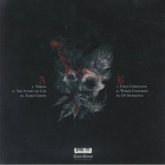 Back cover — AUSTERE — Beneath The Threshold