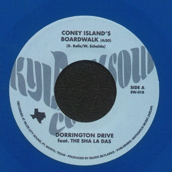 Лицевая сторона обложки — DORRINGTON DRIVE feat THE SHA LA DAS — Coney Island's Boardwalk