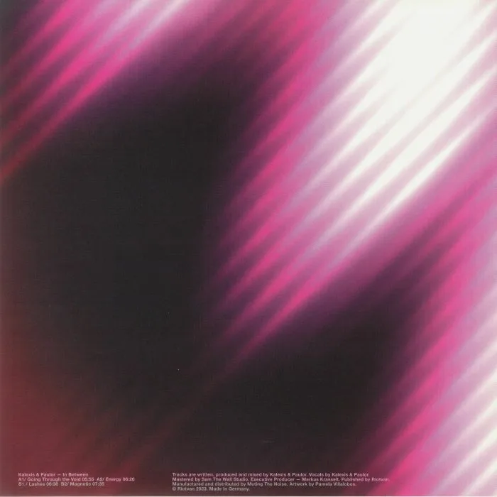Front cover — KALEXIS / PAULOR — In Between