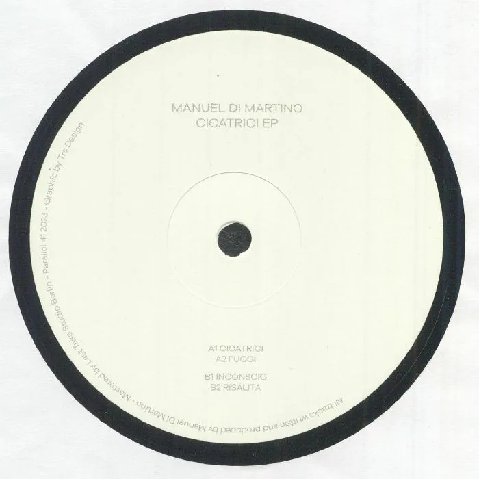 Обратная сторона обложки — Manuel DI MARTINO — Cicatrici EP