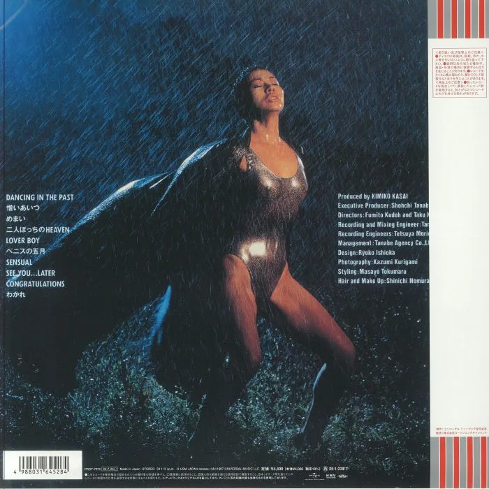 Обратная сторона обложки — Kimiko KASAI — Perigo A Noite (reissue)