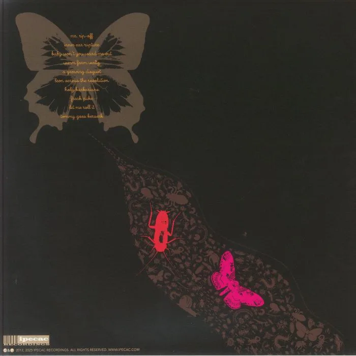 Back cover — The MELVINS — Freak Puke