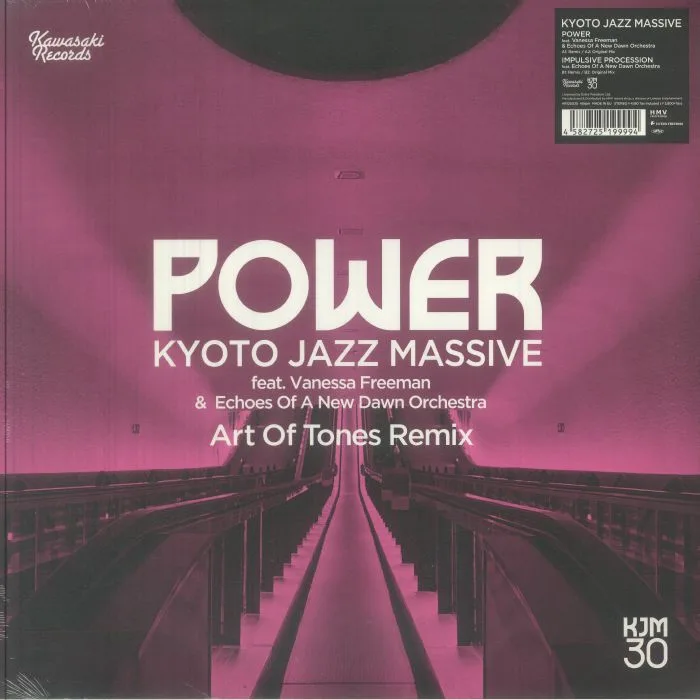 Front cover — KYOTO JAZZ MASSIVE / ECHOES OF A NEW DAWN ORCHESTRA — Power