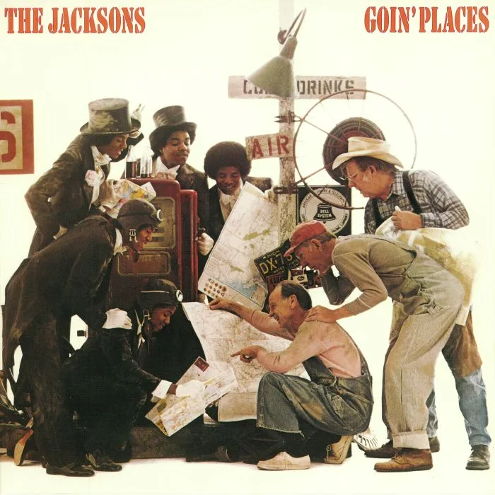 Лицевая сторона обложки — The JACKSONS — Goin' Places