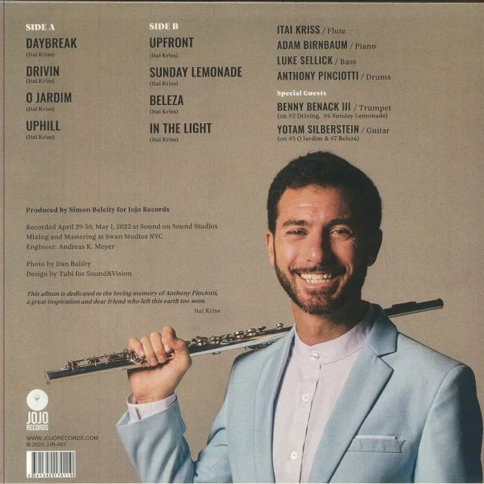 Back cover — Itai KRISS — Daybreak