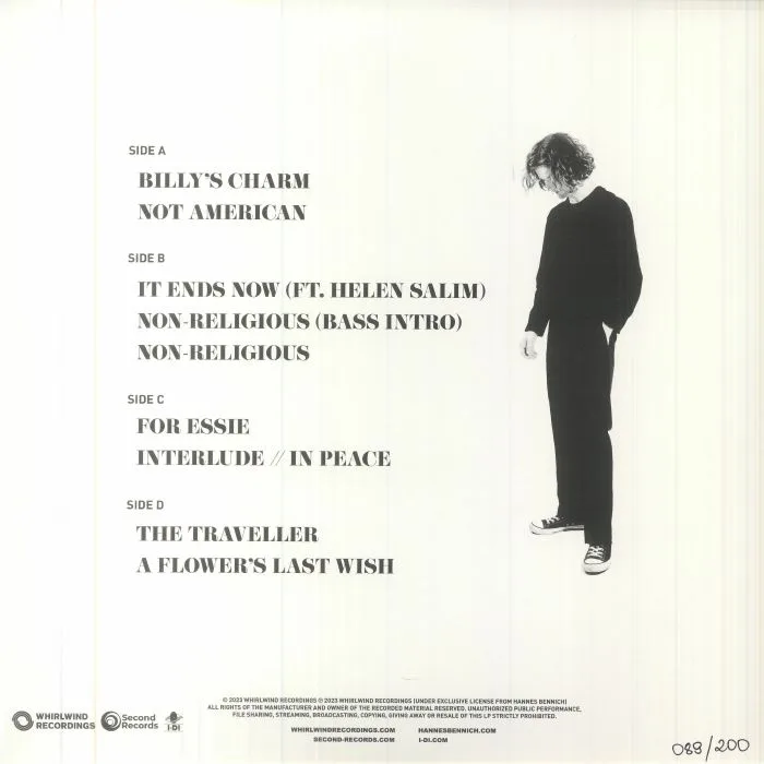 Back cover — Hannes BENNICH — When Losing A Dream To Reality