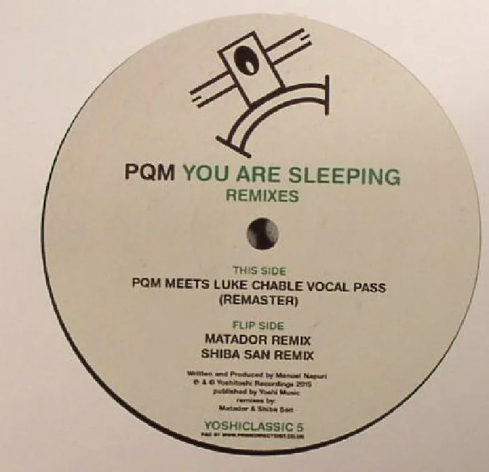 Лицевая сторона обложки — PQM — You Are Sleeping (remixes)