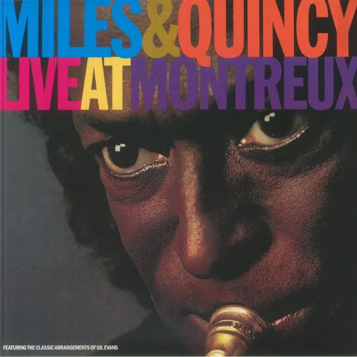 Front cover — Miles DAVIS / QUINCY JONES — Live At Montreux (Rhino Reserve)