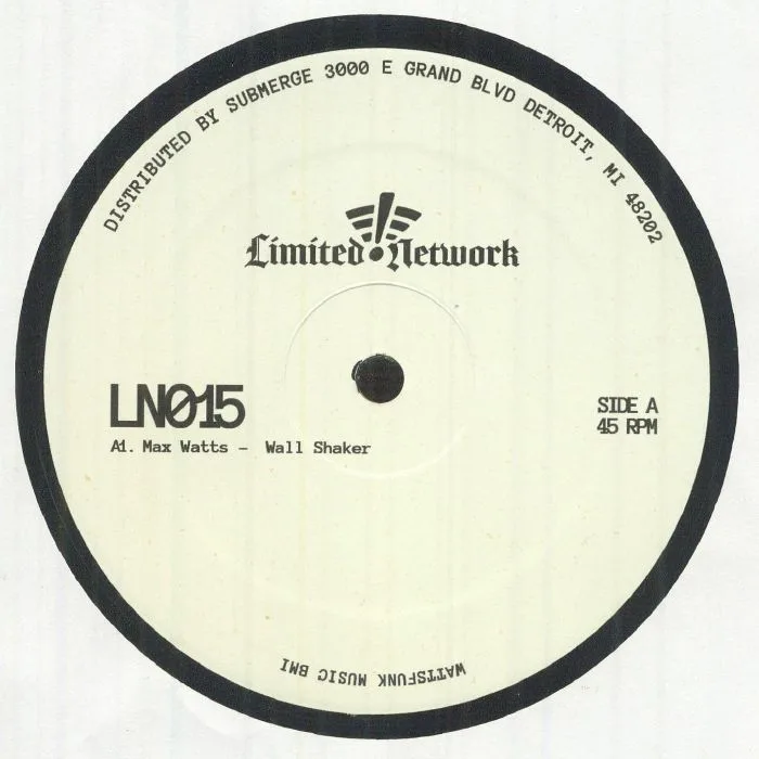 Front cover — Max WATTS — Wall Shake