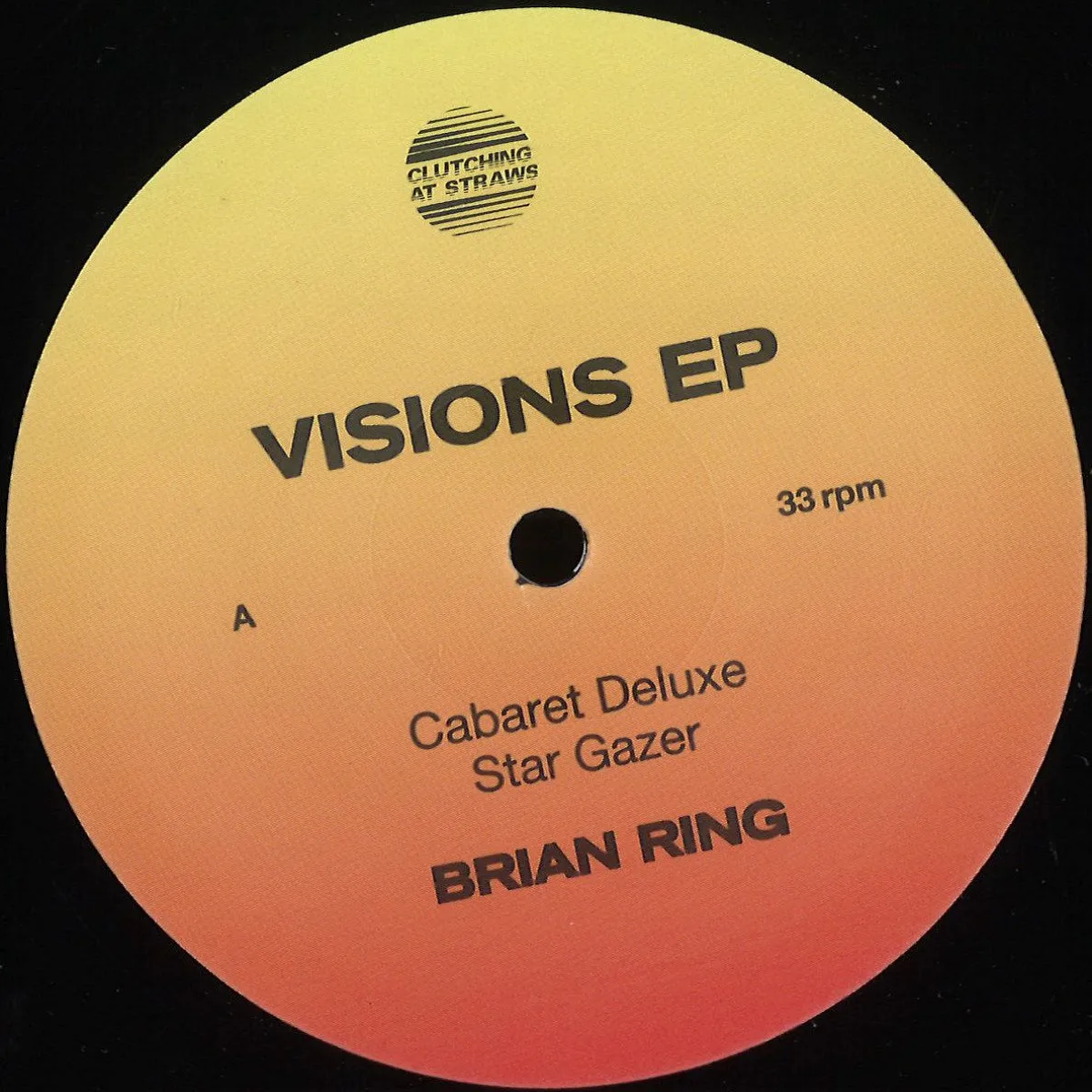 Front cover — Brian Ring — VISIONS EP
