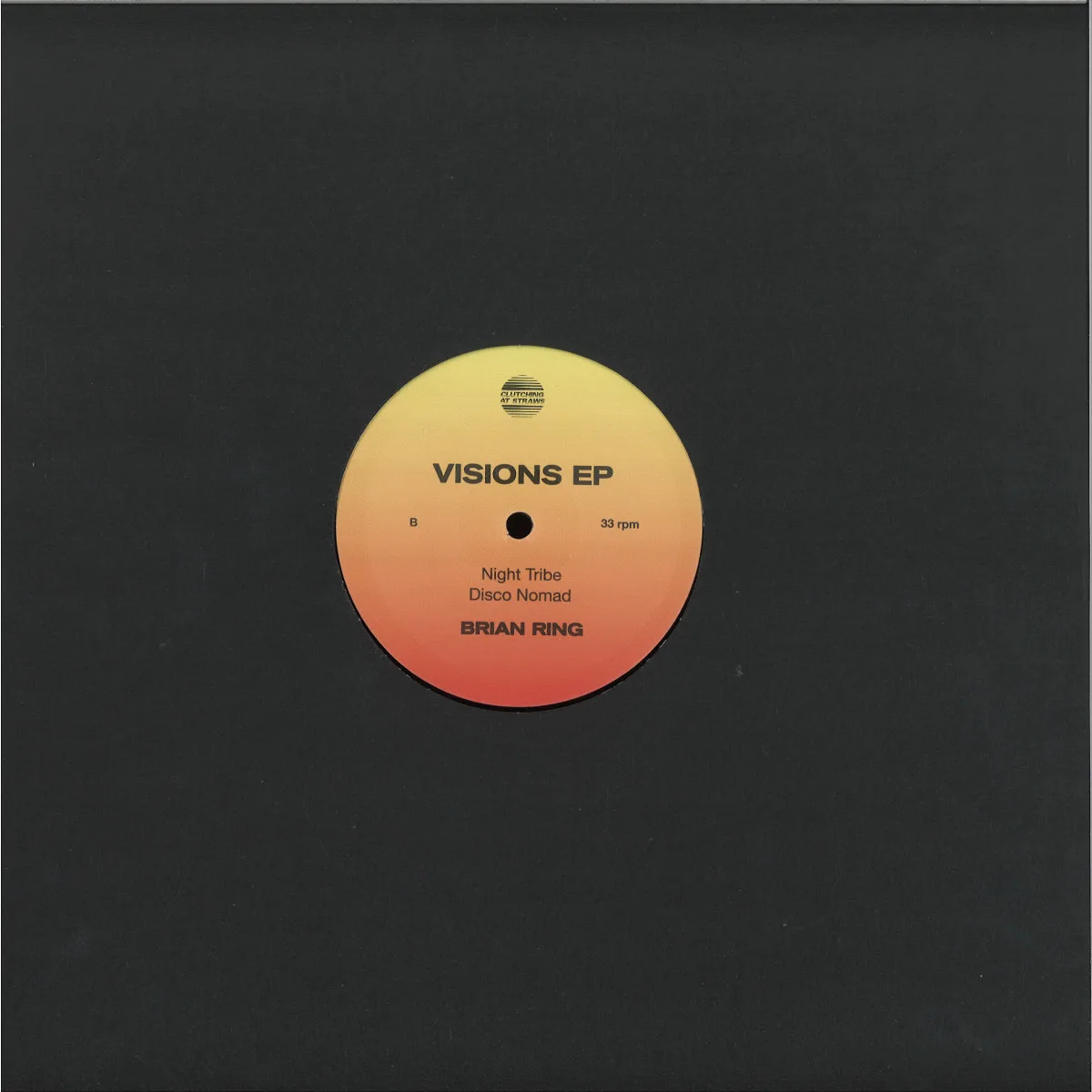 Back cover — Brian Ring — VISIONS EP