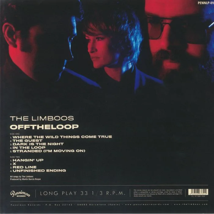Обратная сторона обложки — The LIMBOOS — Off The Loop