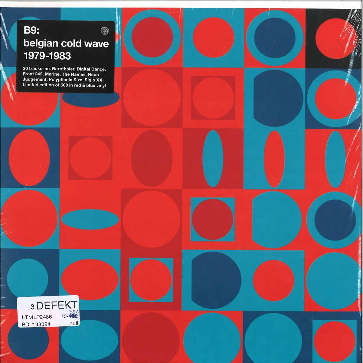Back cover — B9 — Belgian Cold Wave 1979-1983