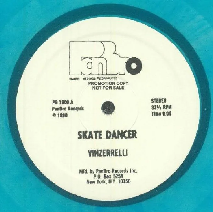 Обратная сторона обложки — VINZERRELLI — Skate Dancer