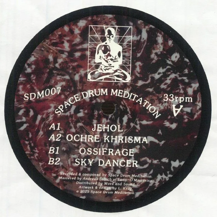 Лицевая сторона обложки — SPACE DRUM MEDITATION — SDM 007