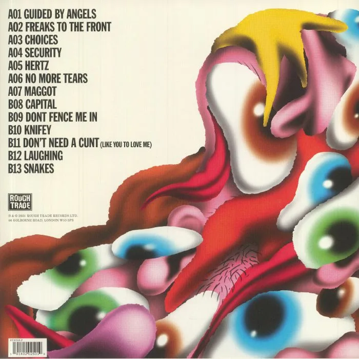 Back cover — AMYL & THE SNIFFERS — Comfort To Me