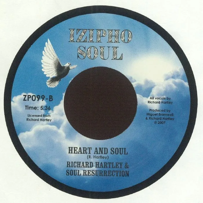 Обратная сторона обложки — Richard HARTLEY / SOUL RESURRECTION — Jesus Makes Me Happy